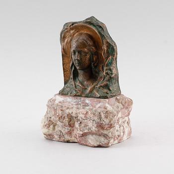SKULPTUR, brons, 1900-talets första hälft.