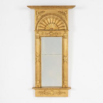 An Empire mirror, 1820.