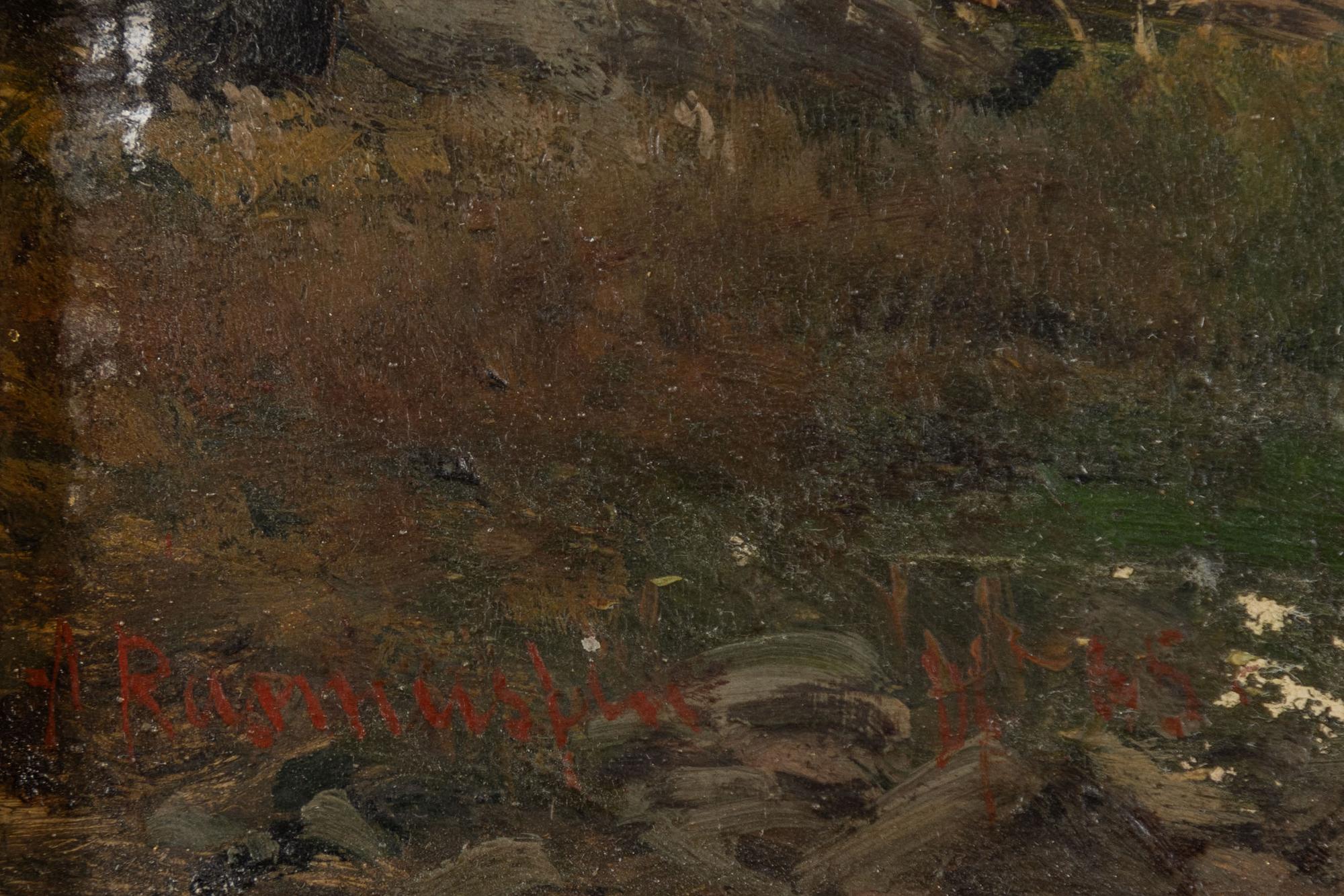 Georg Anton Rasmussen, Fjord Landscape.