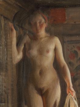 Anders Zorn, "Kuvåsängen".