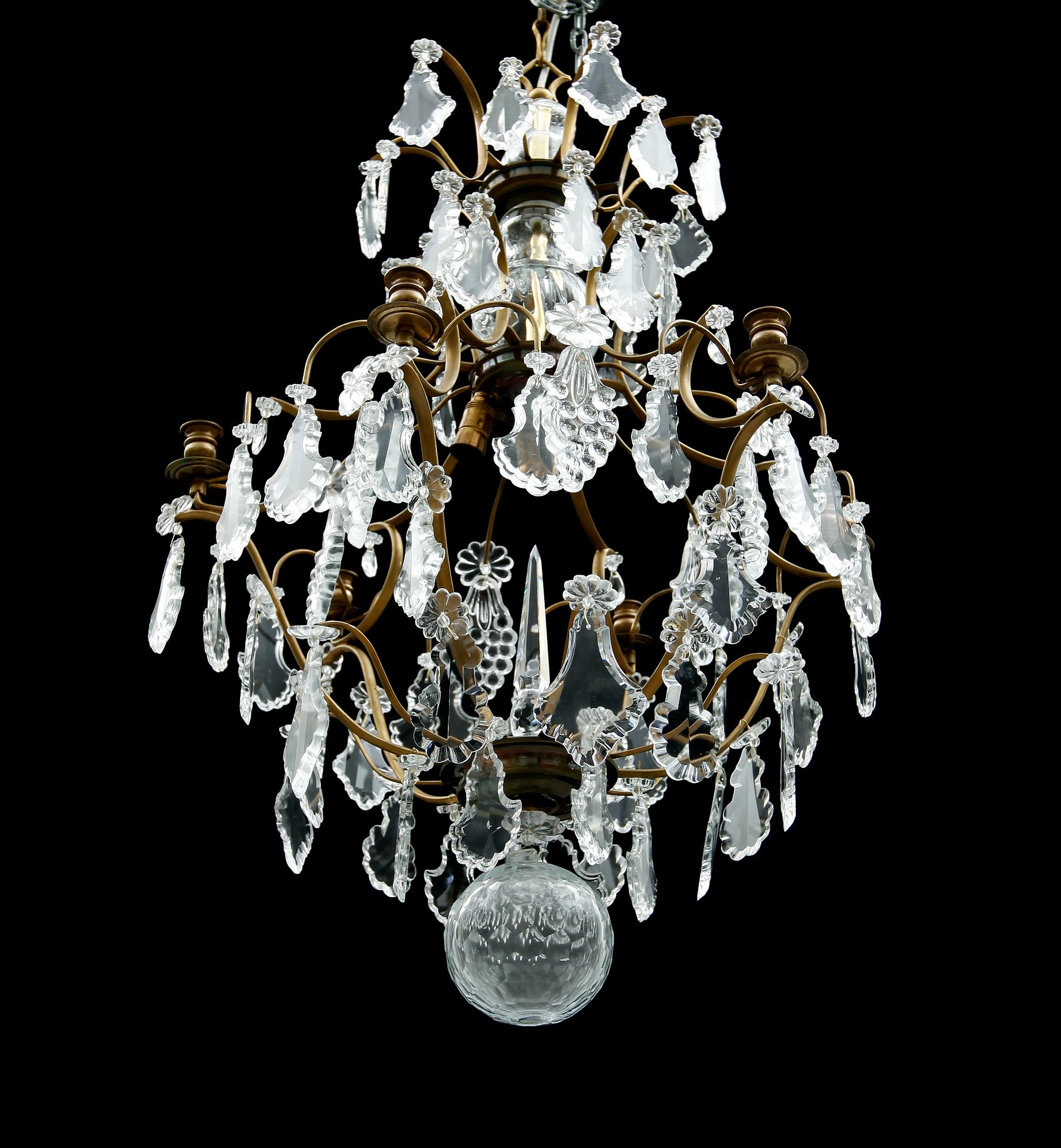 LJUSKRONA, barockstil, 1900-talets andra hälft.