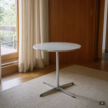Arne Jacobsen, A coffee table, by Fritz Hansen, dated 2000.