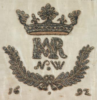 MÄRKDUK, broderat årtal 1692.