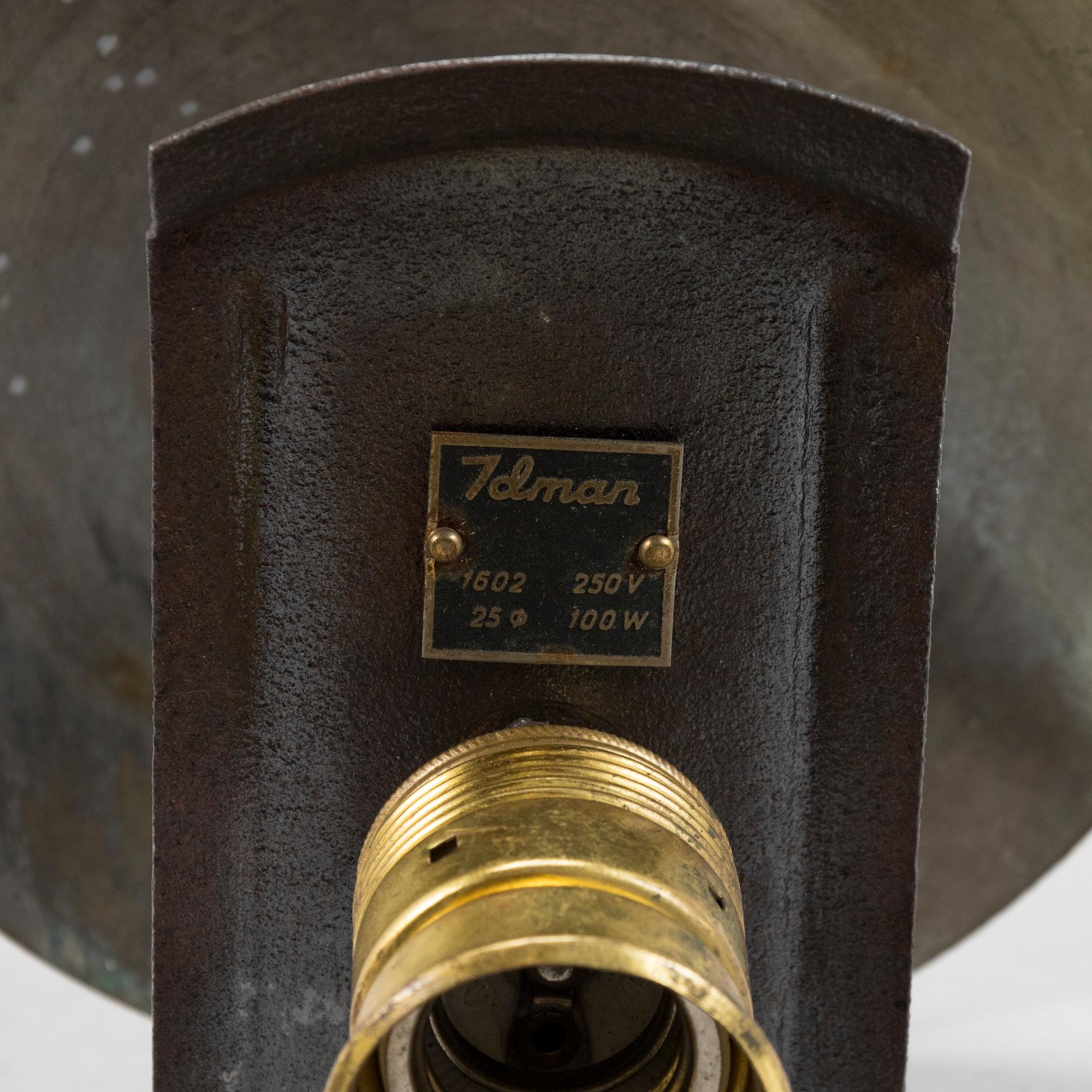 Gunnel Nyman, taklampa, modell 1602/81003, Idman 1940-tal.