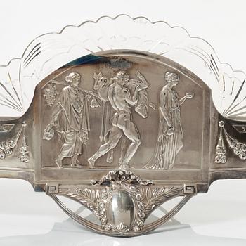 Jardinière, Art Nouveau, Württembergische Metallwarenfabrik (WMF) early 20th century.