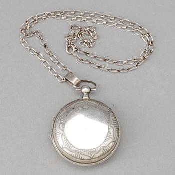 LUKTDOSA, silver, Anders Johan Lundberg, Falkenberg, 1864, vikt ca 39 gram.