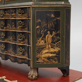 Display cabinet, Rococo style, 20th century.