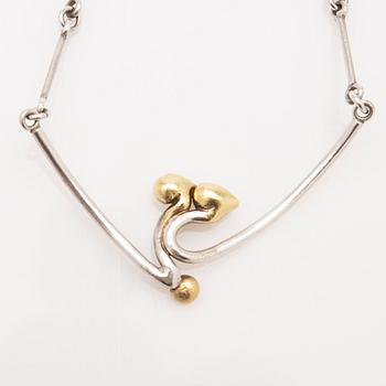 Ida Liedholm, Collier, sterlingsilver och 18k.
