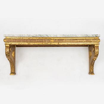 Console table, Empire style, first half of the 19th century.