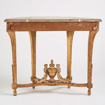 Konsolbord, Stockholmsarbete 1700-talets senare del, Gustavianskt.