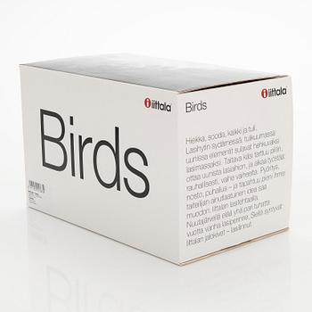 Oiva Toikka, A glassbird 'Rubirosa', Unique Days spring 2008, signed O. Toikka Nuutajärvi.