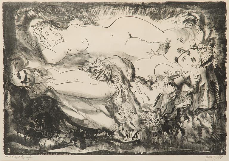 Evald Okas, "Naised V".