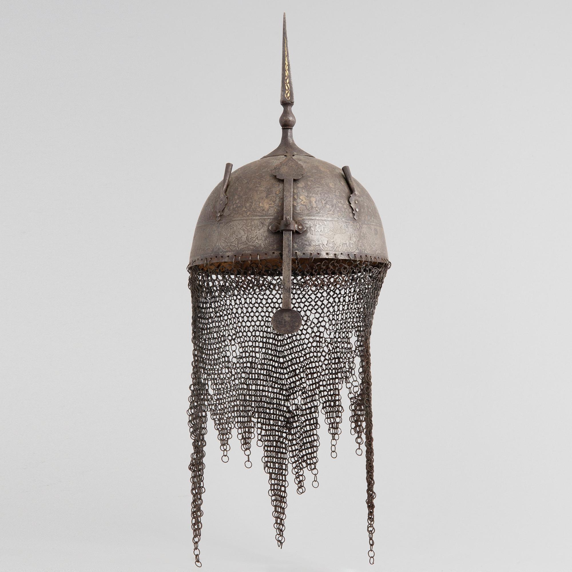 A Persian Khula Khud, 19th century.
