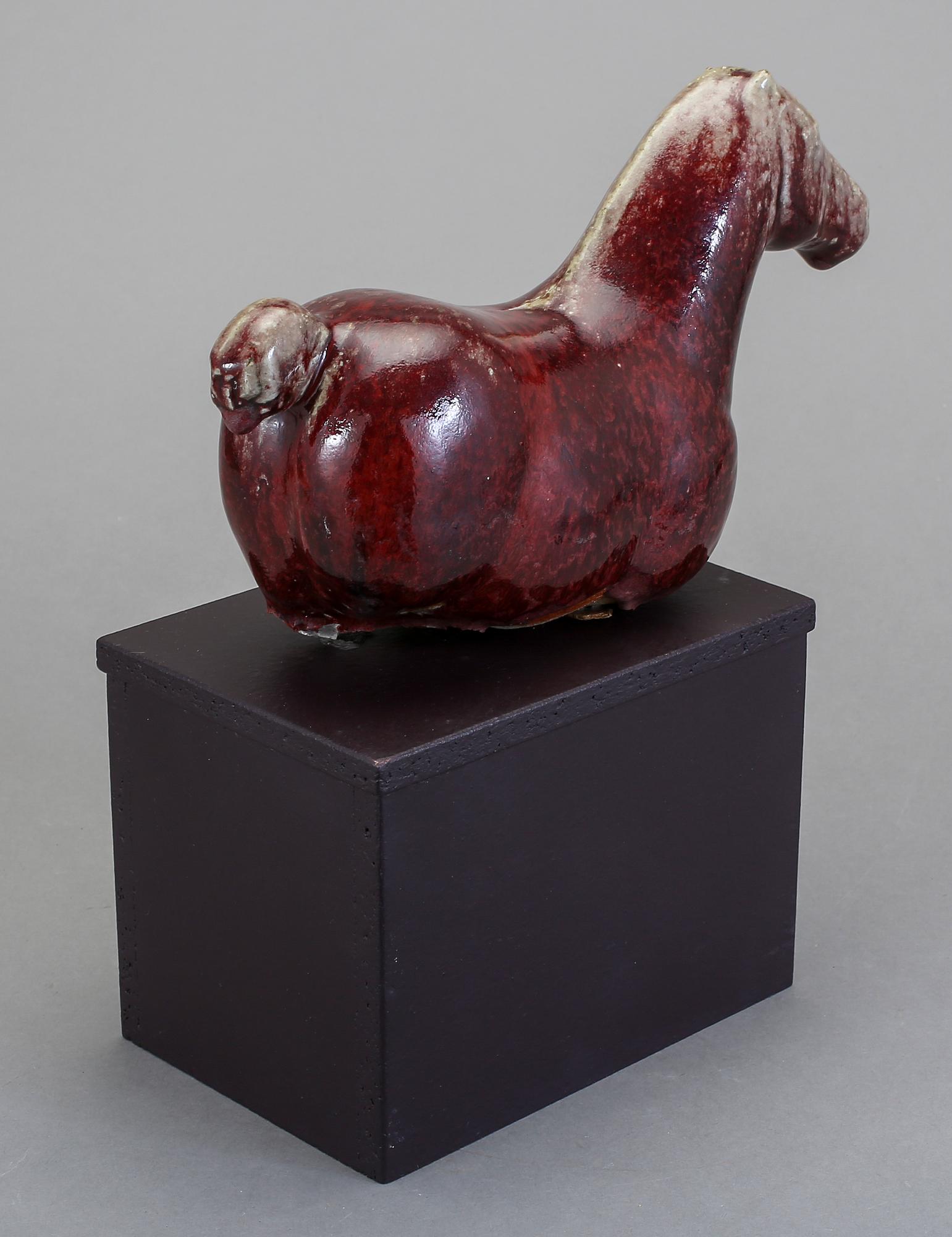 ULLA KRAITZ, skulptur, stengods, signerad undertill.