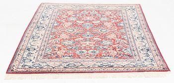 A semi-antique Nain Tuteshk carpet, ca 225 x 155 cm.