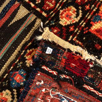 Sadelväska Bachtiari Khorjin semiantik ca 220x87 cm.