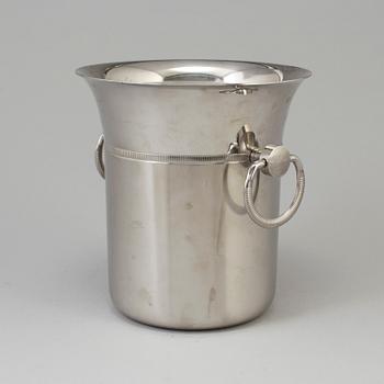 A 20TH CENTURY PLATE CHAMPAGNE COOLER, Jean Couzon.