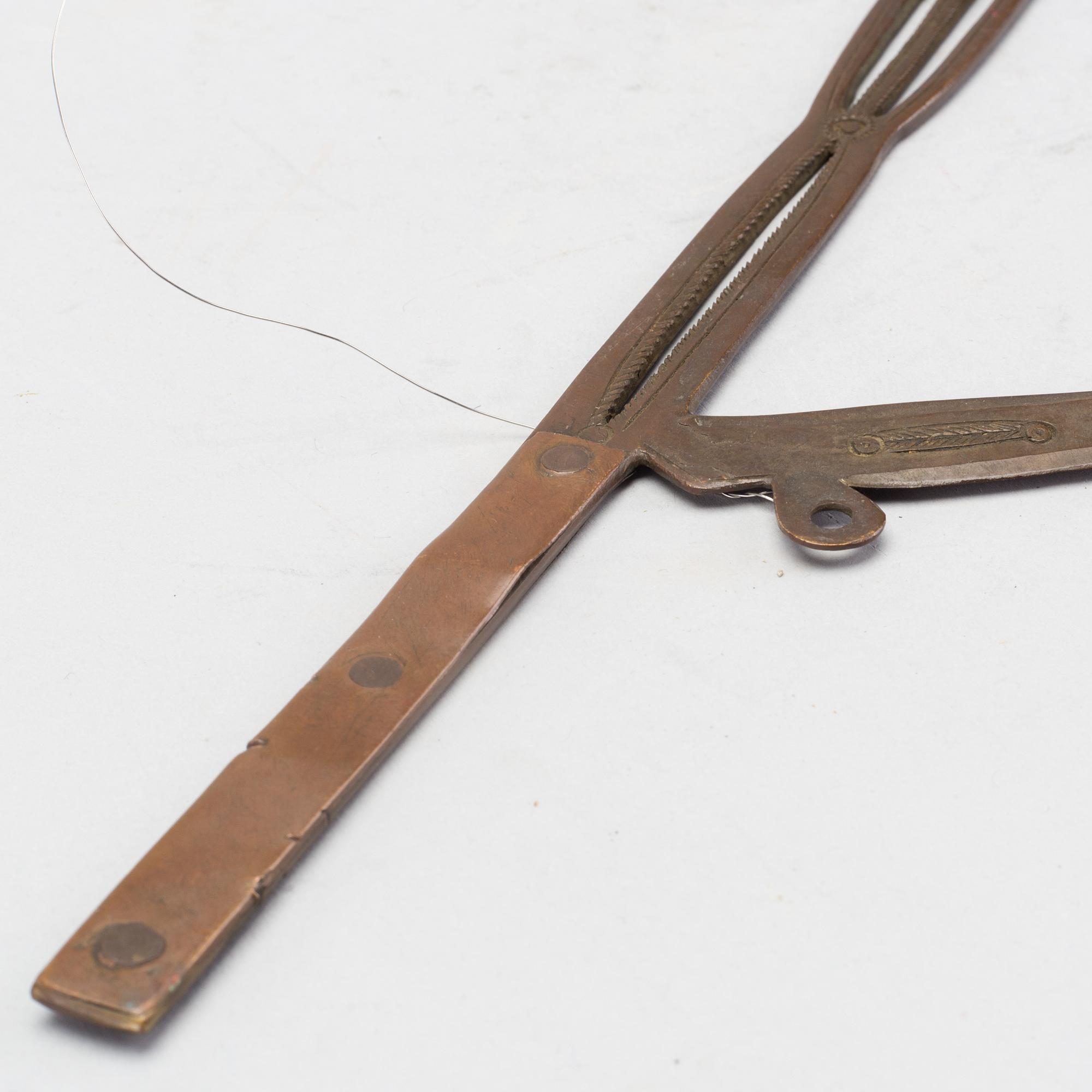 THROWING KNIFE / CURRENCY, Zande, Nzakara, Central Africa.