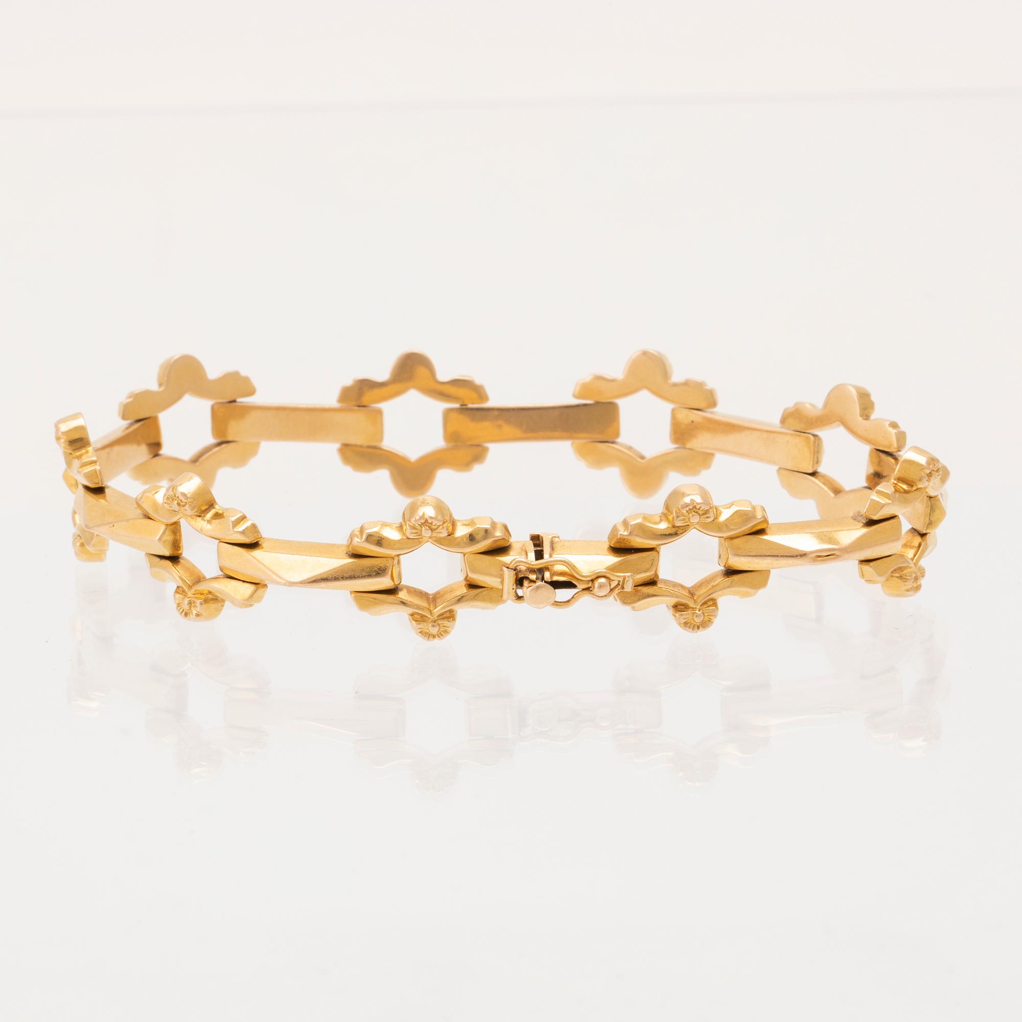 Armband 18K guld Vicenza Italien.