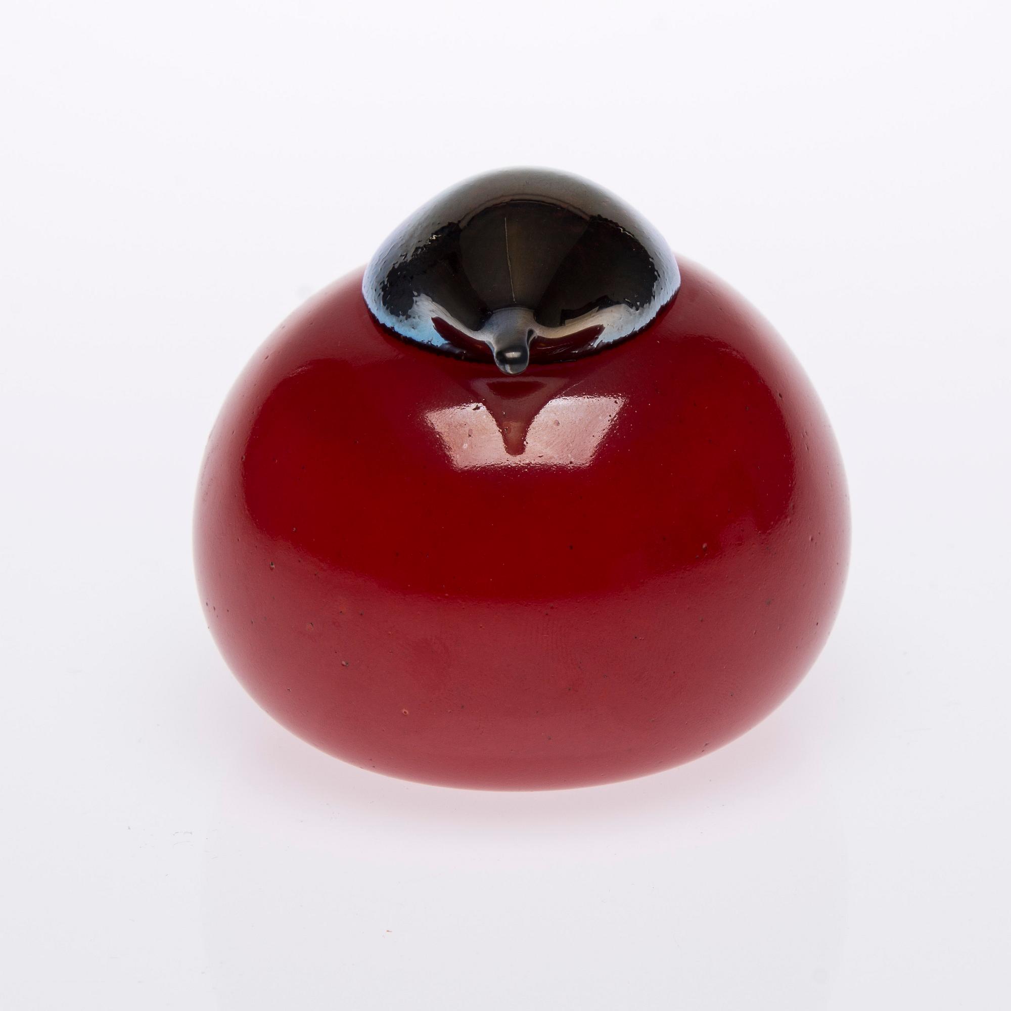 FÅGEL, glas, signerad Oiva Toikka Nuutajärvi.