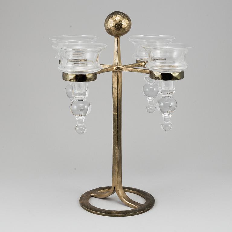 BERTIL VALLIEN, a 1970's candelabra.