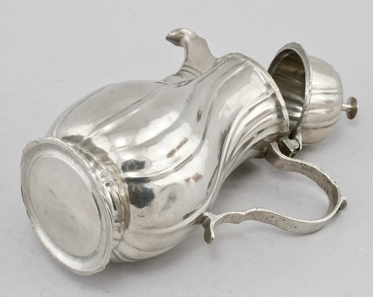 KANNA, tenn, rokokostil, 1800-tal.