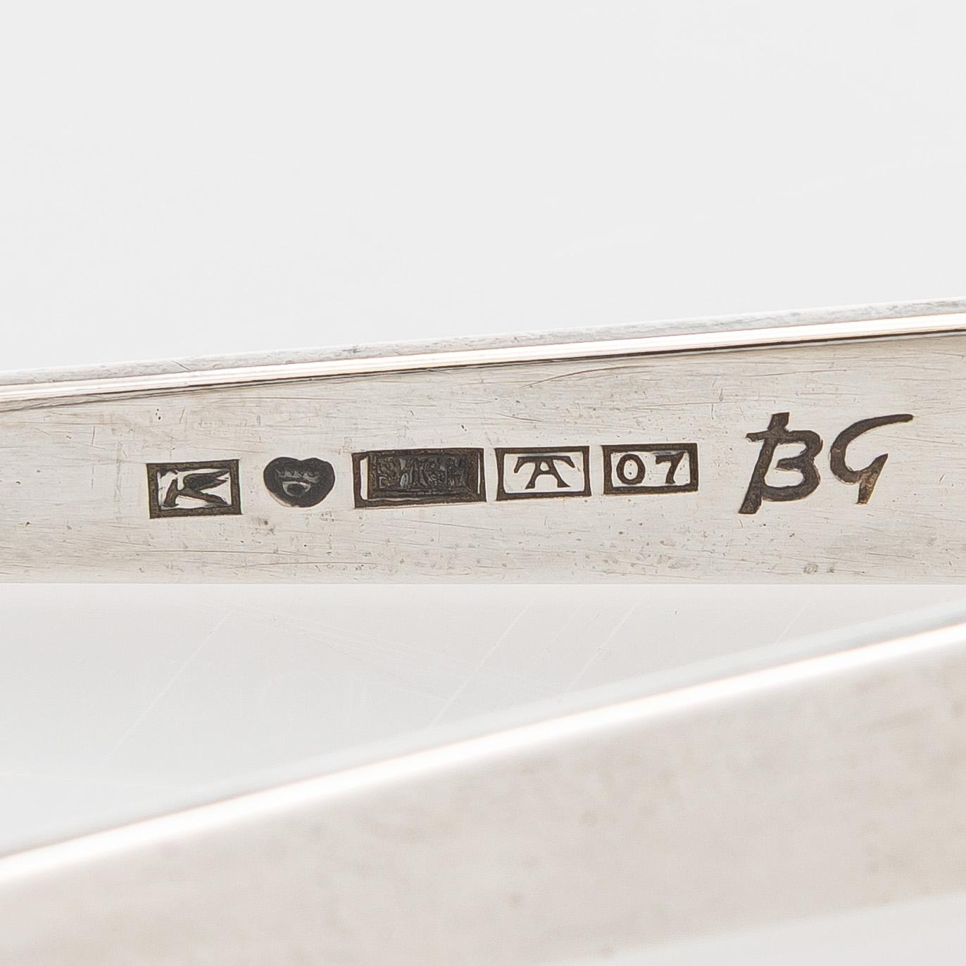 Bertel Gardberg, sockertång, silver, Suomen Kultaseppä, Åbo 1967.