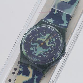 Swatch, Crash, wristwatch, 34 mm.