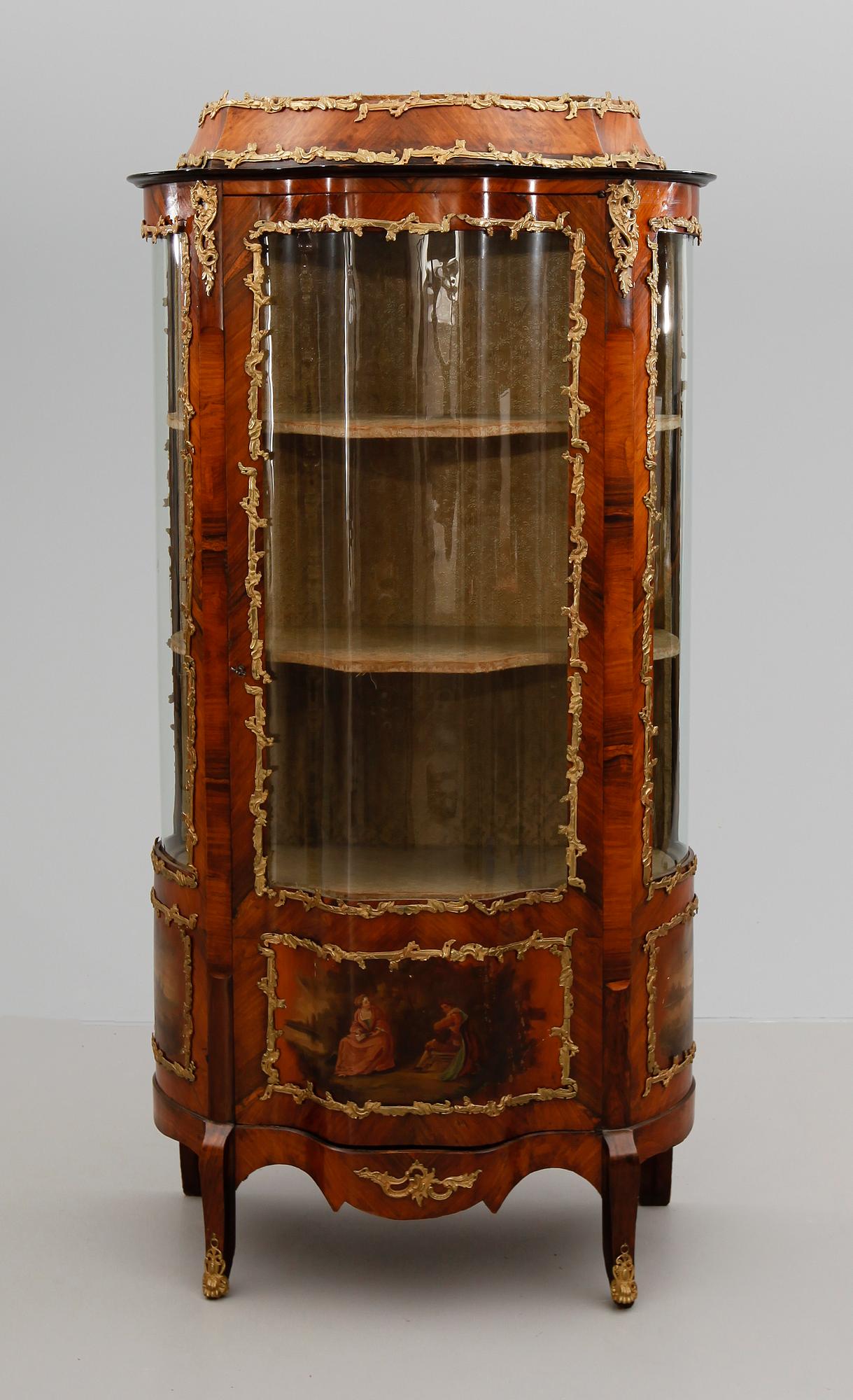 VITRINSKÅP, Frankrike, 1800-tal.