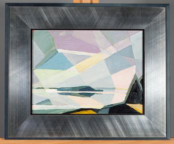 GEORG ENGESTRÖM, olja på skiva, a tergo signerad 1988.