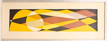 PIERRE OLOFSSON, färglitografi, sign och numr 57/260.