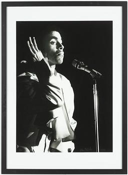 Peter Kjellerås, "Prince, Isstadion, Stockholm", 1987.