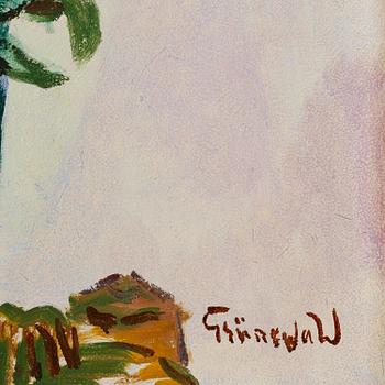 Isaac Grünewald, Flower still life.