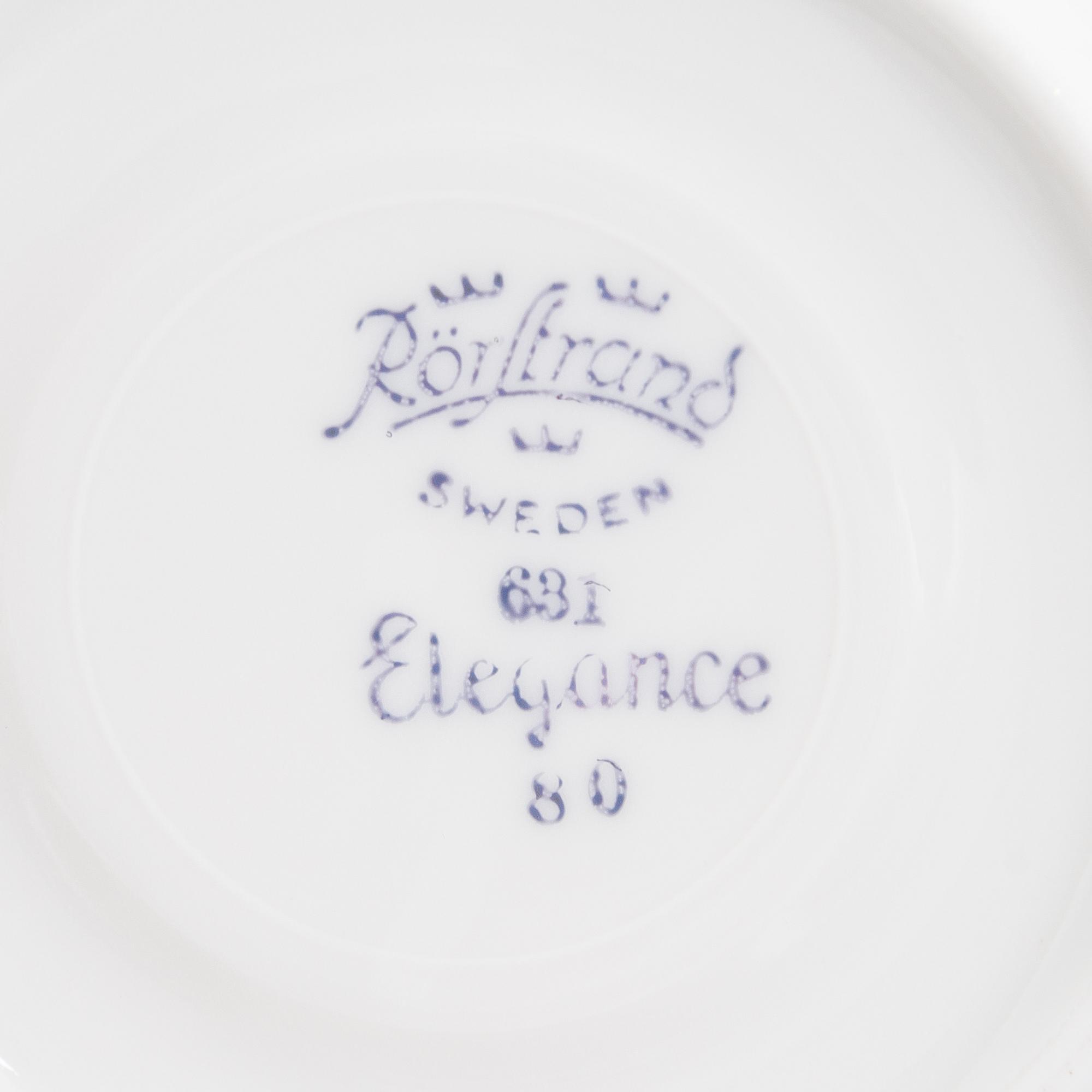 A 71-piece set of Rörstand 'Elegance' porcelain tableware.