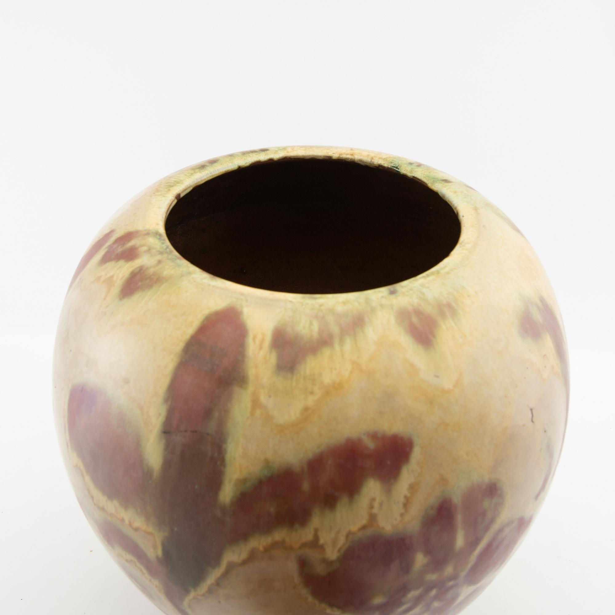 Lock urn Höganäs early 20th century stoneware.