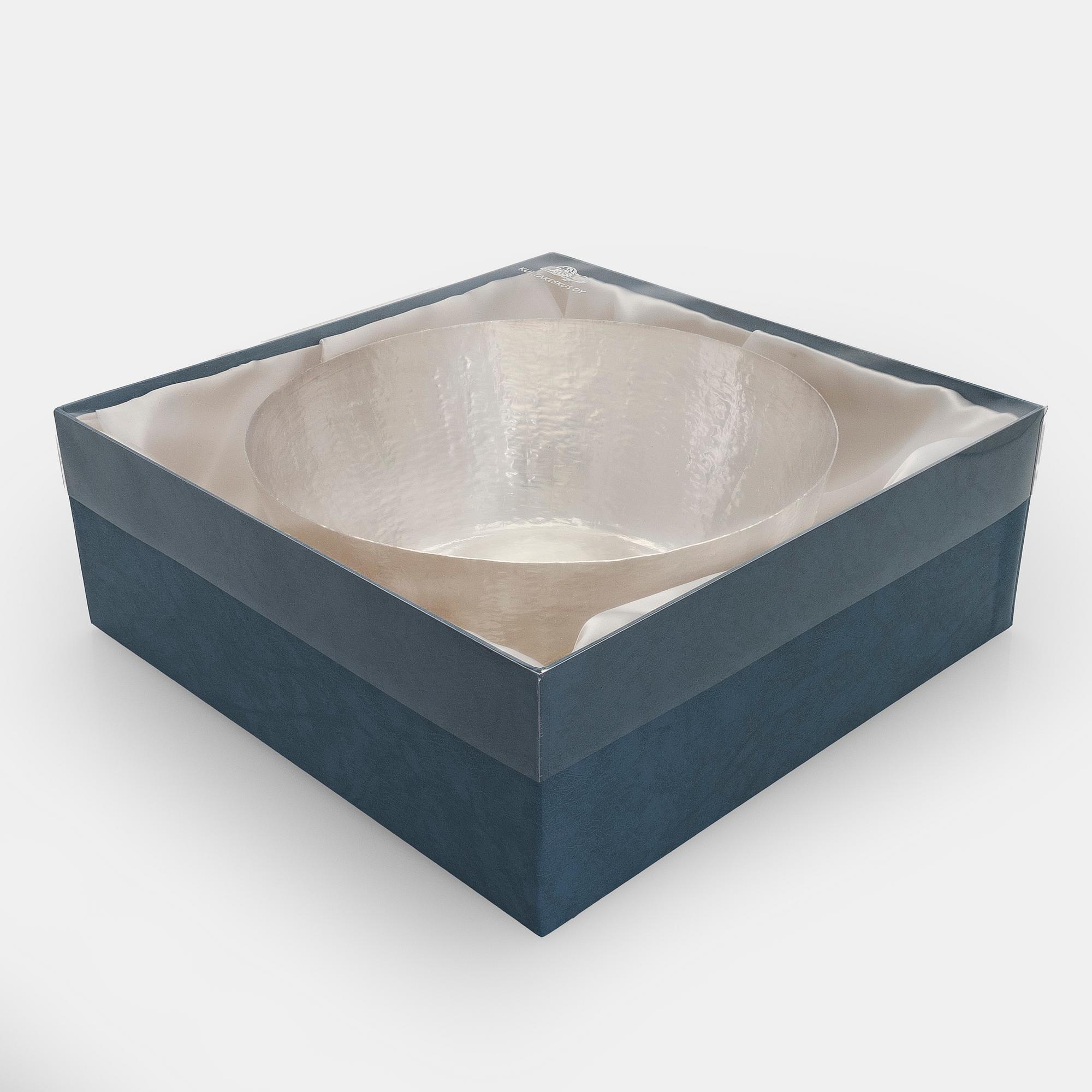 Tapio Wirkkala, a silver bowl, Kultakeskus, Hämeenlinna 2007.