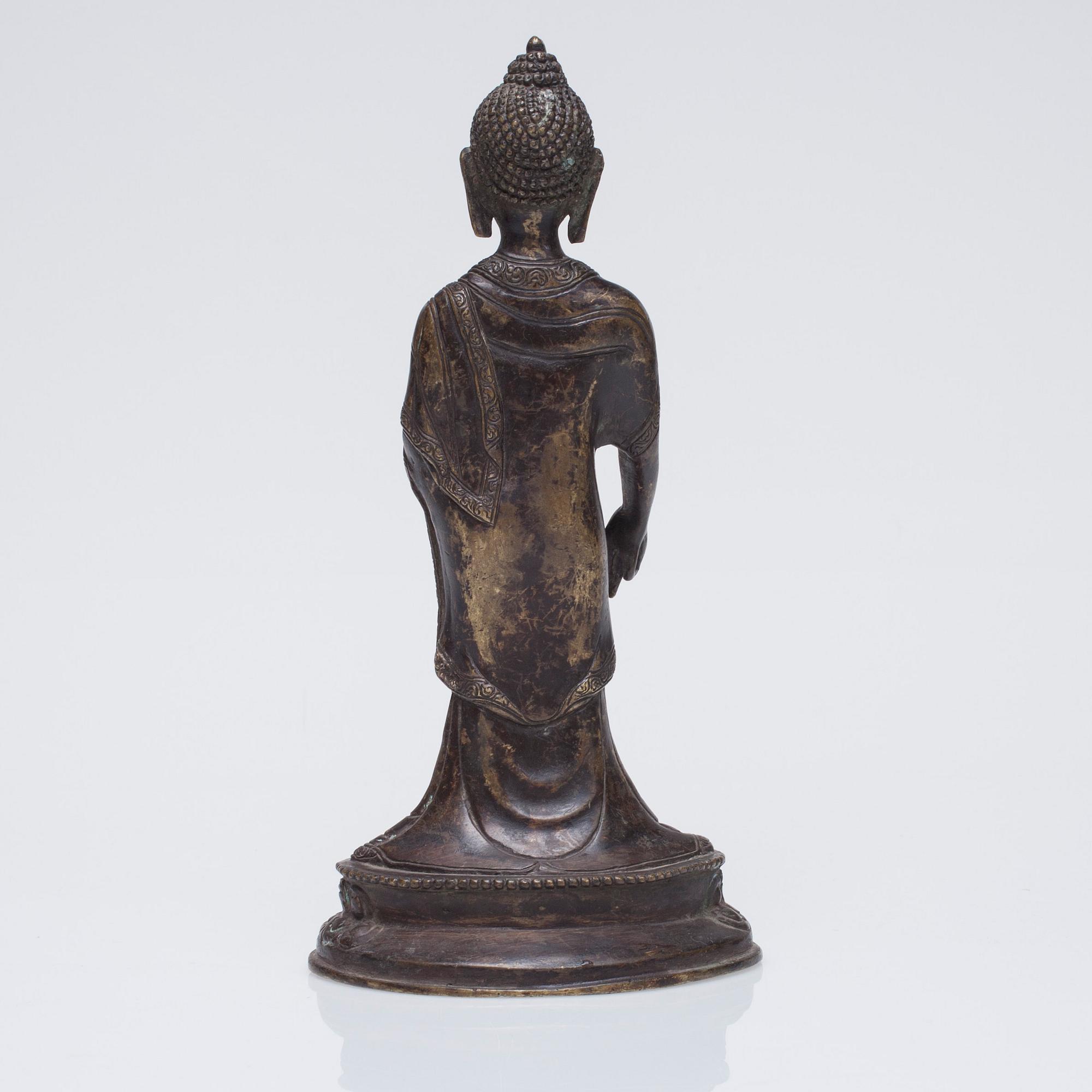 BUDDHA, brons, 1900-tal.