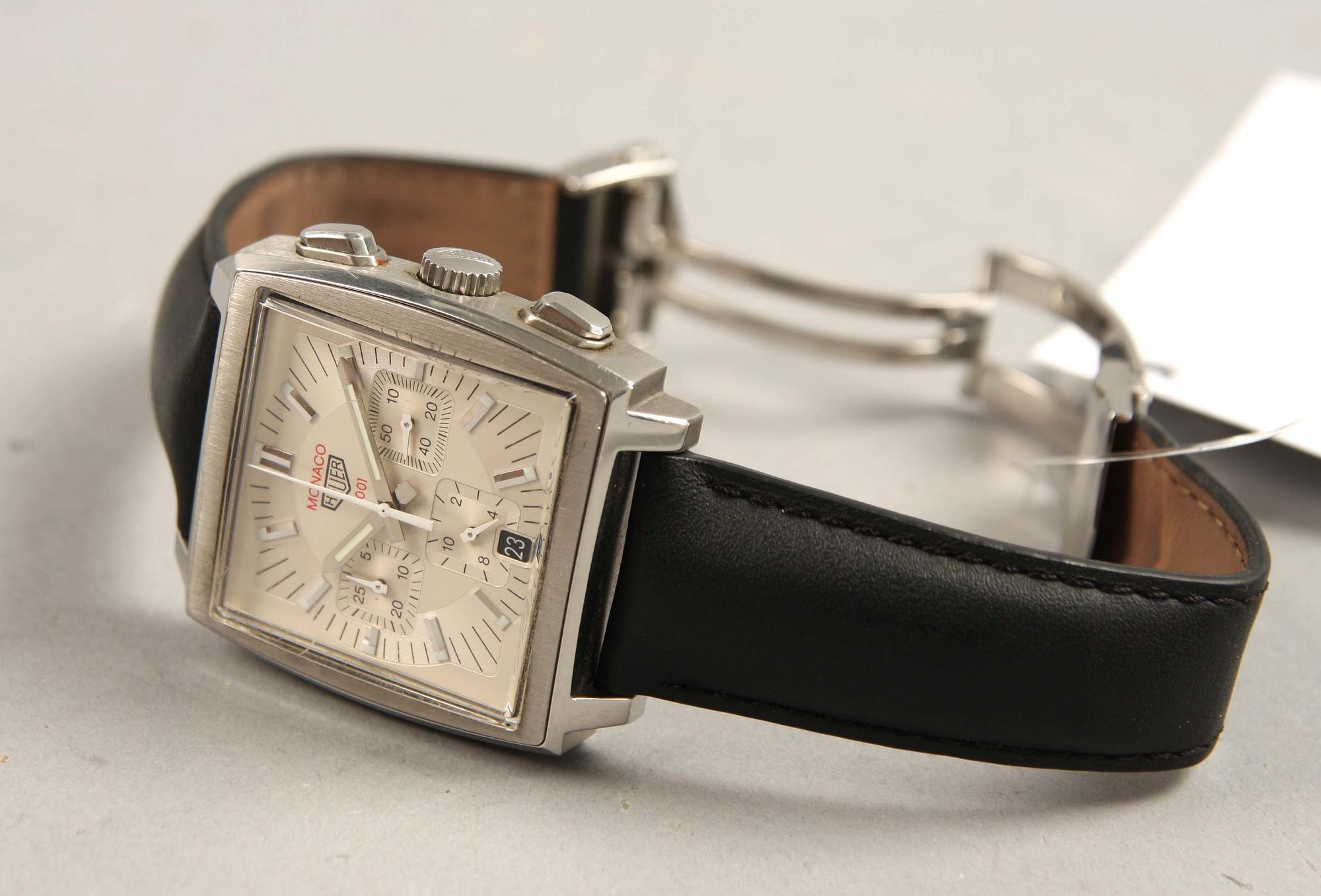 HERRARMBANDSUR, "Monaco", Tag Heuer.
