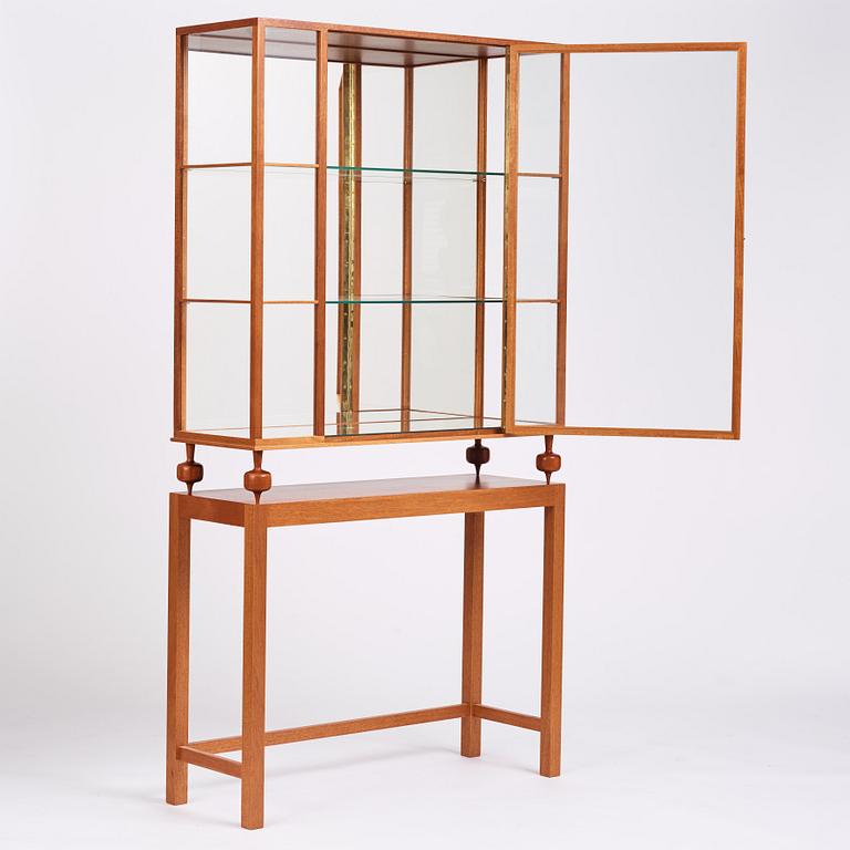 Josef Frank, a model 2077 showcase cabinet, Svenskt Tenn, Sweden, post 1985.