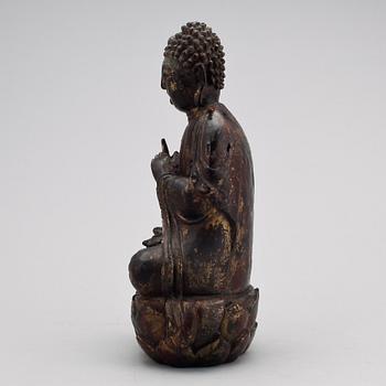 FIGUR, Buddha, troligen 1800-tal.