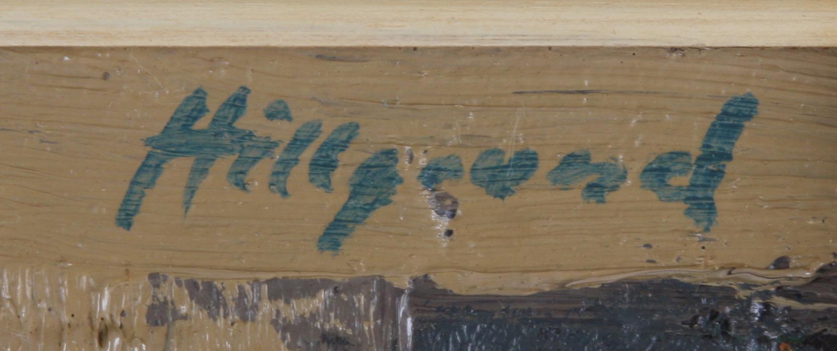 BENGT HILLGRUND, olja på duk, sign.