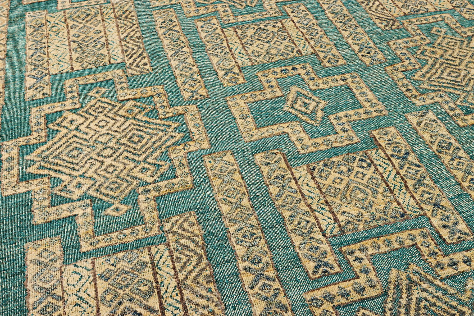 Matta, Marocko, modern design, ca 308 x 203 cm.