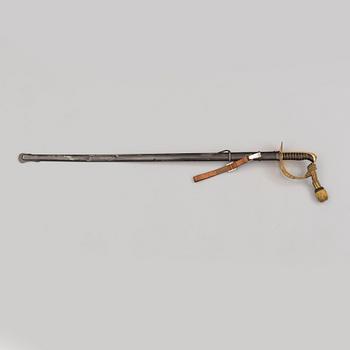 A Swedish cavalry officer's sabre 1893 pattern.