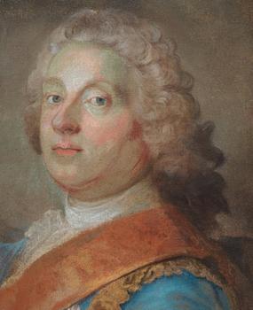 Gustaf Lundberg, "Count Carl Gustaf Tessin" (1695-1770) with the Prussian Order of the Black Eagle, 1746.