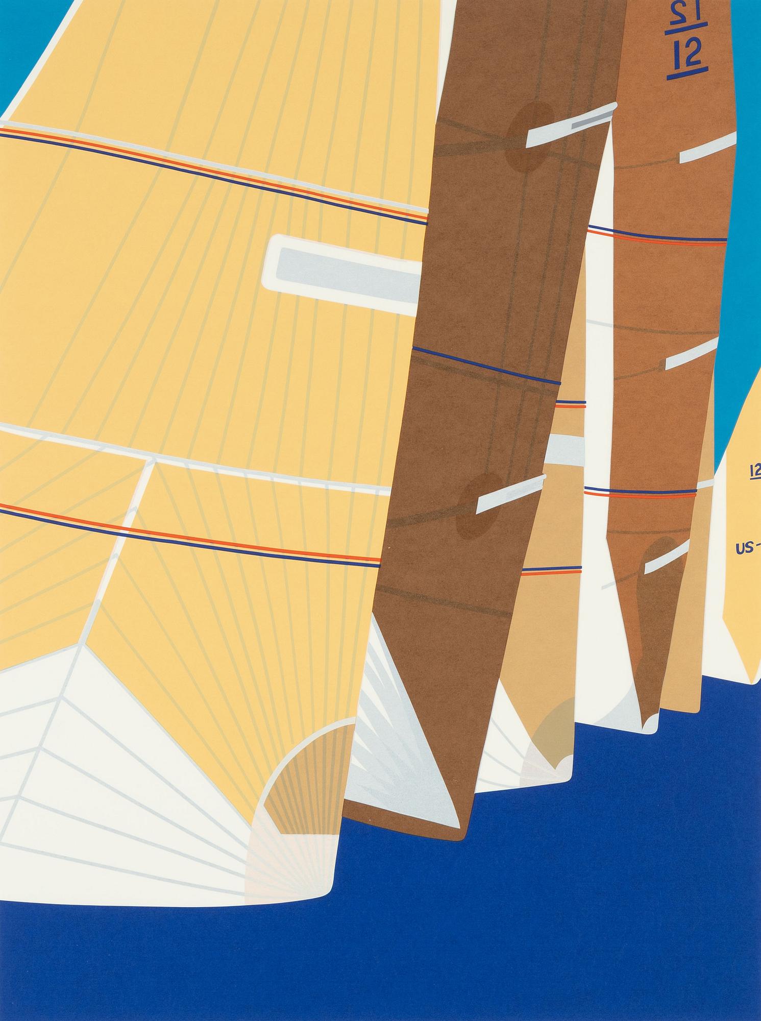 Franco Costa, silkscreen in colours, signed 70/150.