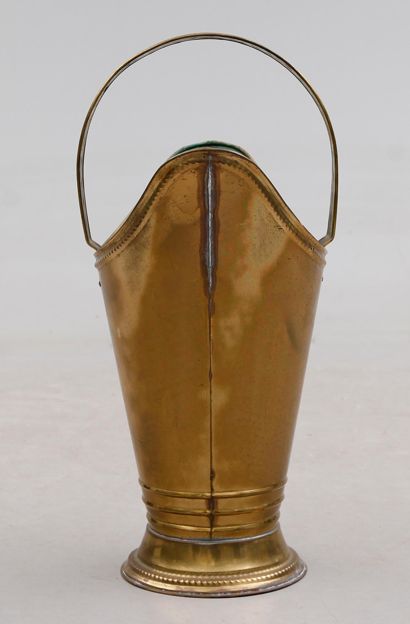 PARAPLYSTÄLL, mässing, 1900-talets första hälft.