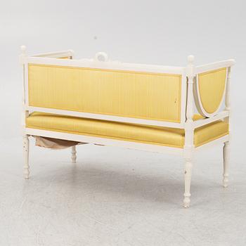 A Gustavian style sofa, 20th Century.