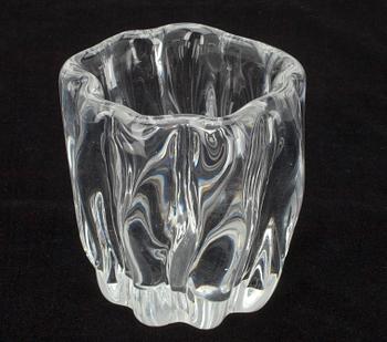VAS, glas, "Stubbe", sign. Tapio Wirkkala Iittala. 1900-talets senare hälft.
