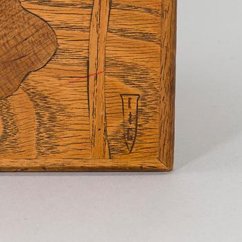 Satsbord, 4 delar, Art Nouveau, Mellaneuropa, omkring 1900.