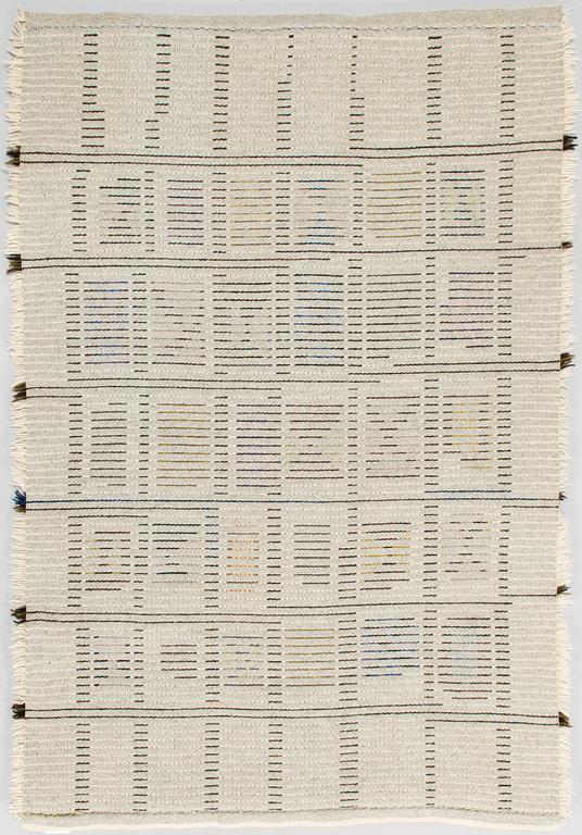 Maija Kolsi-Mäkelä, rya, modell för Helmi Vuorelma. Ca 155 x 105 cm,